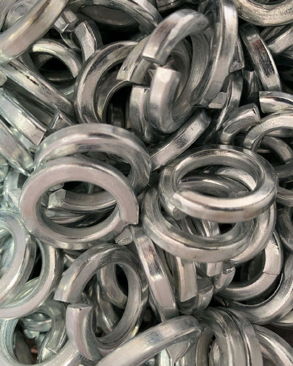 collection of spring washers