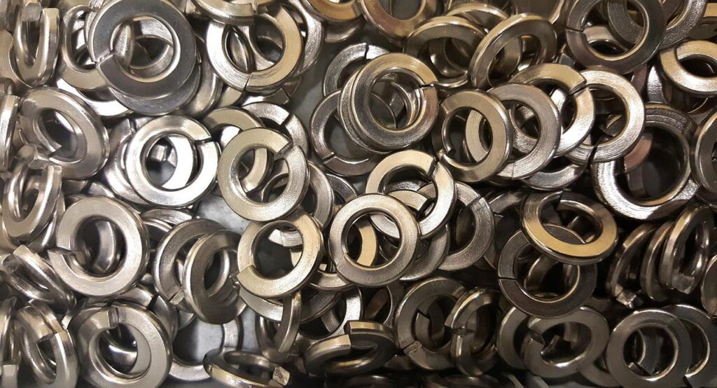 stack of spring washers